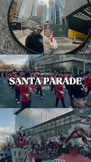 Toronto Santa Claus Parade 2025 filled the city with bright floats, big smiles, and pure holiday energy. 🎅🎄✨ A quick hit of Toronto spirit for your feed. ❤️ #TorontoSantaClausParade #Toronto2025 #HolidayVibes #FestiveSeason #canadalife