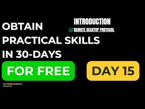 Remote Desktop Protocol Introduction | Day 15 (High-Level)