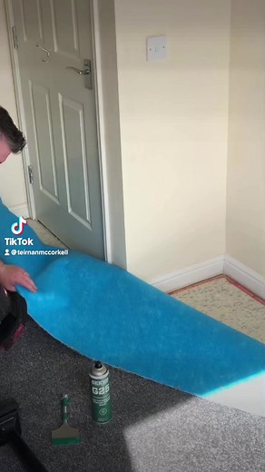 17K views · 125 reactions | How to trim off your waste carpet ✅…#tips #howto #carpet #tricks #flooring #teirnanmccorkell #diy #home | Solutions Made Easy | Facebook
