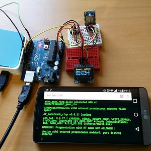 Hardware serial port monitor with WiFi