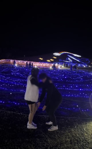 念願のひざだっこ♡