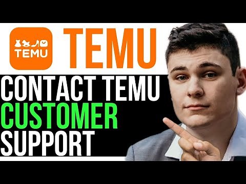 HOW TO CONTACT TEMU CUSTOMER SUPPORT 2025! (FULL GUIDE)