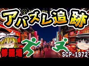 【ゆっくりSCP解説】絶対逃がさない!!正義と名誉のための追跡劇【SCP-1972:アバズレ＆オマワリ】