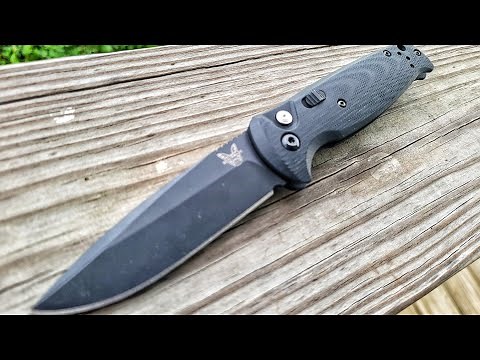 Unboxing the Benchmade 4300bk CLA Auto Opening EDC Knife