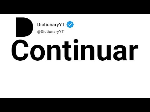 Continuar Significado Em Português