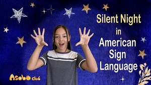 Silent Night in American Sign Language | Kids song, ASL, Christmas songs