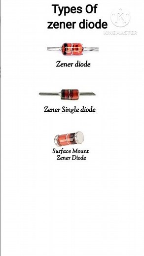 Types of Zener Diode #shorts