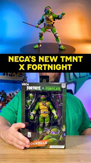 NECAs TMNT Fortnite Action Figure Unboxing Review