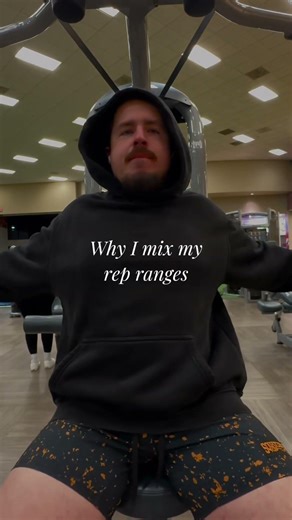Why do I mix my rep ranges 🖤 #gym #gymrat #fitness #workout #fyp #foryou