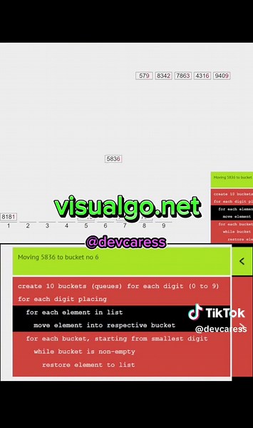 Aprende algoritmos de programación. Pagina para estudiar algoritmos y estructuras de datos gratis. Aprende programacion gratis. #devcaress #javascritp #coding #codinglife #programacion #algoritmos #frontend #python #developer #backend