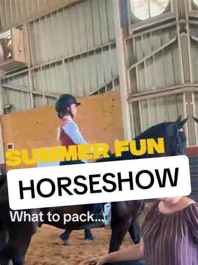 It's about time for the #SummerFun #horseshow- Are you ready @Avalon Family Charities 🐴 First Saddleseat Horse Show Packing List A few things that make horse show weekends a whole lot easier — especially during summer shows in Florida ☀️ • Riding clothes extra outfit changes• Extra jods (because things happen 😂)• Cute lightweight blouse or your Avalon show tee• Boots comfortable barn shoes• Gloves, helmet & whip if you have your own• Hair nets, bobby pins & hairspray• Stock tie/tie & safety pi