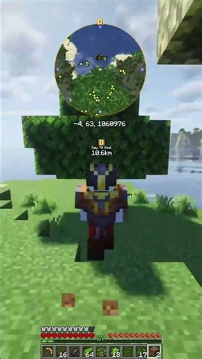 Day 78 of walking 2000 blocks everyday until I reach the world border #minecraft #shorts