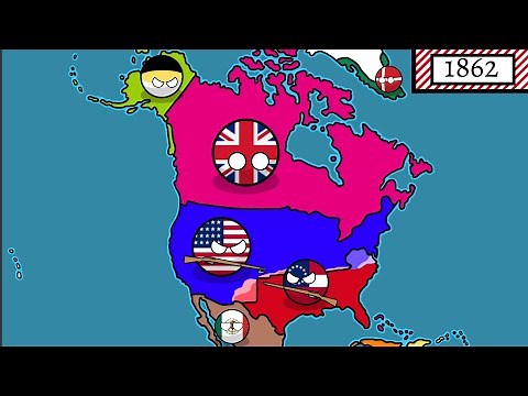 History of USA Countryballs