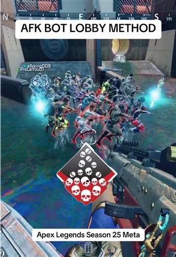 Método de AFK Bot Lobby en Apex Legends Temporada 25