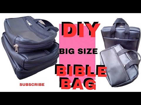 How to make a Bible Bag/Book cover at home- Cutting and Stitching #biblebag #biblecover #bookcover
