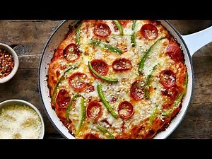 My Secret for AMAZING Pizza in a Cast Iron Pan (15-Minute Recipe!)