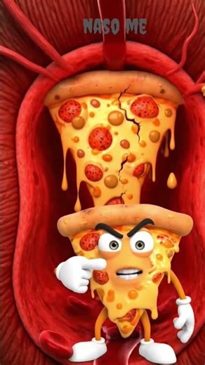 Pizza nagetive point #funny #cartton #comedy #health #nagative #funny