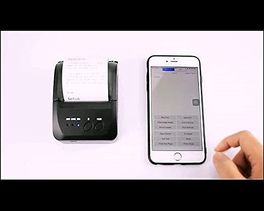 NETUM Wireless Bluetooth Receipt Thermal Printer, Portable Personal Bill Printer 2 Inches 58mm