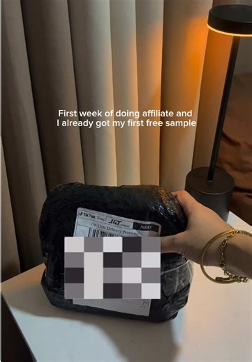 My First Free Sample as an Affiliate Marketer