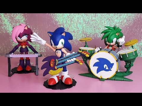 Sonic Underground Jakks Pacific (Custom) Figures