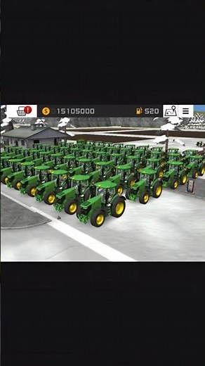 Fs 16 Winter Season John Deere Gameplay #fs16 #short #shorts #viralshort #gamingshorts #trending