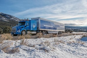 A self-driving truck has just completed an autonomous coast-to-coast journey across the US