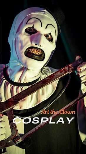 Art the Clown Has Arrived! 🔪 Terrifier Cosplay Photoshoot