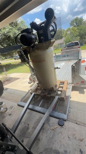 New to me Air Compressor #ingersollrand