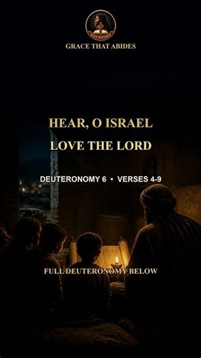 Deuteronomy 6: Hear, O Israel | NIVUK Audio Bible