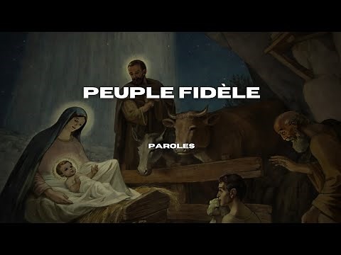 Ensemble Vocal l'Alliance - Peuple fidèle (Paroles) | Chant de Noël