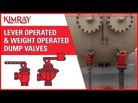 Lever and Weight Operated Dump Valves | Kimray Product Overview Series