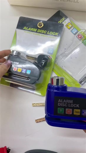 Bicycle Motorcycle Disc Brake Alarm Lock, Smart Anti-Theft Bike Lock, Security Lock, 110db Siren, Suitable for Bikes E-Bikes Motorcycles