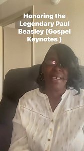 Jacqueline Calhoun honoring the late Paul Beasley of the Gospel Keynotes. “Walk around Heaven” cover | Tears of Joy