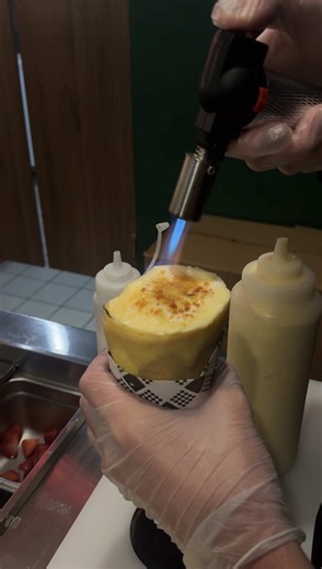 Indulge in Crêpe Brûlée at Tryst Café