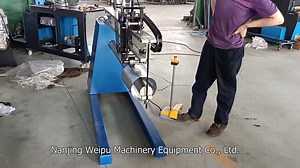 Round Pipe Seam Welding Machine for Industrial Ductwork, High Speed Tube Seamer Equipment, Manufacturer of Longitudinal Seamers