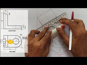 Isometric Views Engineering Drawing | Isometric Views | Isometric drawing engineering graphics