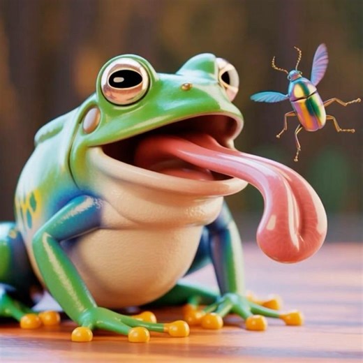 🐸 How a Frog Digests an Insect | CGI Animation
