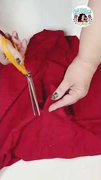 Make an apron from a t-shirt