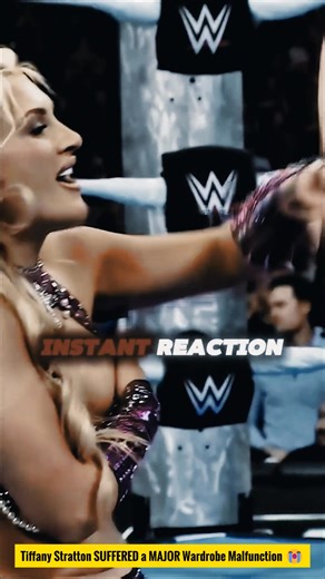 Tiffany Stratton’s Wardrobe Malfunction Shocks WWE Fans 😱#shorts #wwe #tiffanystratton #raw #SmackDown | Wrestlestats