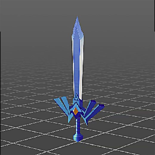 Master Sword (Ocean Dreams) - Idle Animation #nintendo #zelda #smashbros #gaming #animation #3d