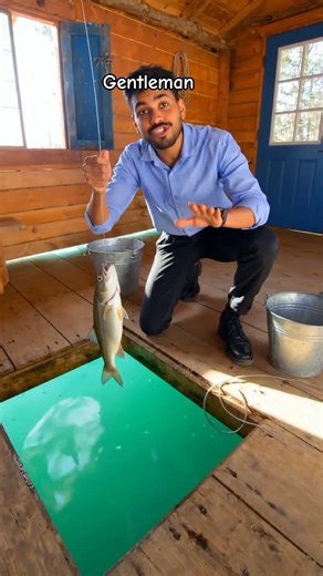 Fishing with AI #ai #fishing #bigfish #gentleman #duet #shakir