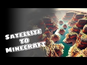 Satellite Images to Minecraft Worlds!! - Minecraft Tutorial