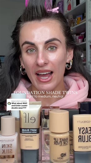 Replying to @Keri welcome to part 2! are we shade twins? And did I miss any foundations? #shadetwins #makeuptips #foundationroutine #makeupfavorites #ultafinds @Patrick Ta Beauty @Makeup By Mario @Huda Beauty @Estée Lauder @Diorbeauty @e.l.f. Cosmetics @YSL Beauty @makeupforever @M.A.C Cosmetics Store @NARS Cosmetics