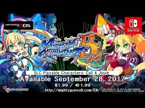MIGHTY GUNVOLT BURST Ver. 1.2 - Official Trailer