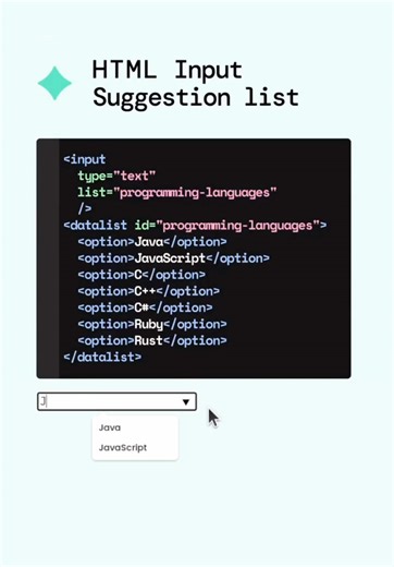 Harnessing the Power of HTML Datalist for Input Suggestions