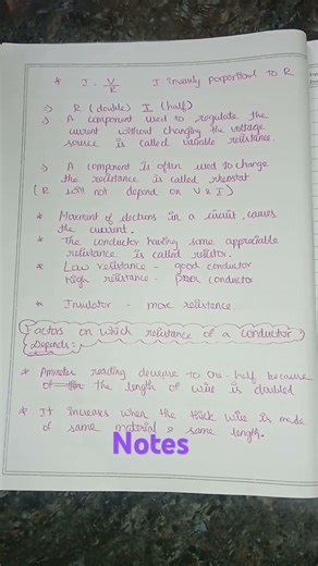 class 10 science ch 11 notes part 1