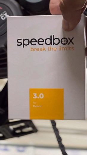 Installing speed box 3.0 on Bosch CX line Gen-4 motor