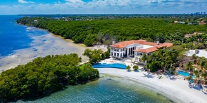 10-Bedroom Mansion on a Private Island in Coral Gables, Florida