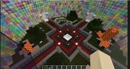 A small hub Minecraft Map
