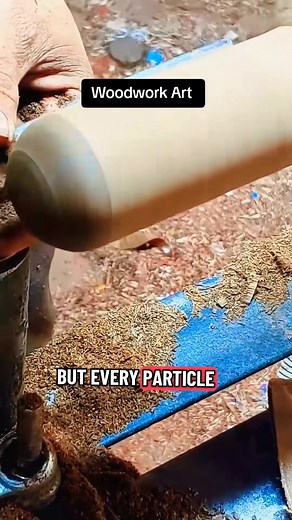 Witness palm wood transform into pure art. What natural material inspires you most? #Woodturning #Craftsmanship | Timber Tales